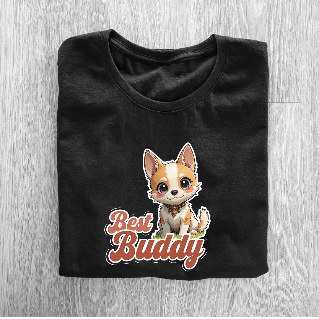 Best Buddy Half Sleeve T-Shirt