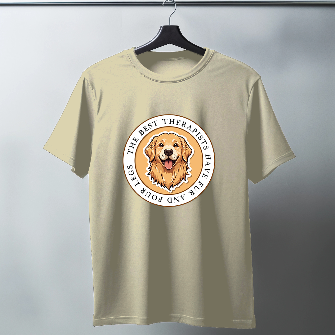 Best Therapists Have Fur And Four Legs Half Sleeve T-Shirt