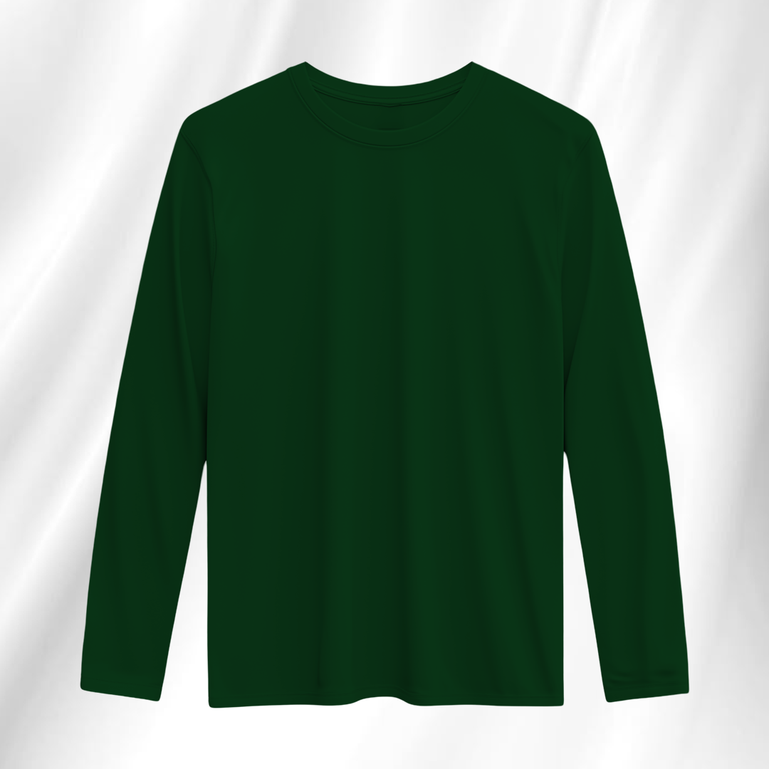 Bottle Green Full Sleeve T-Shirt