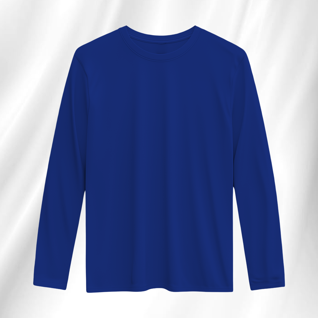 Royal Blue Full Sleeve T-Shirt
