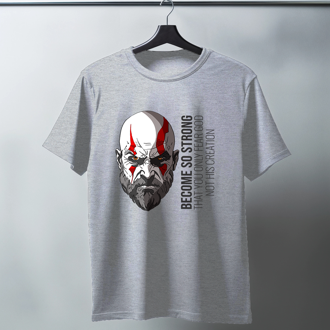 God Of War Art Half Sleeve T-Shirt