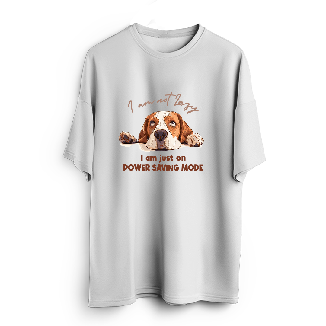 I Am Not Lazy Oversized T-Shirt
