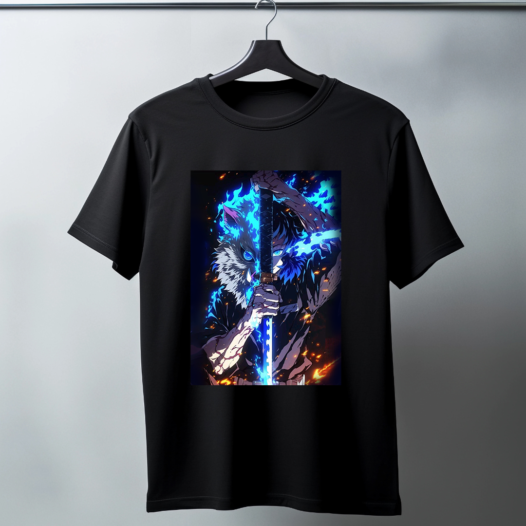 Inosuke Art Half Sleeve T-Shirt