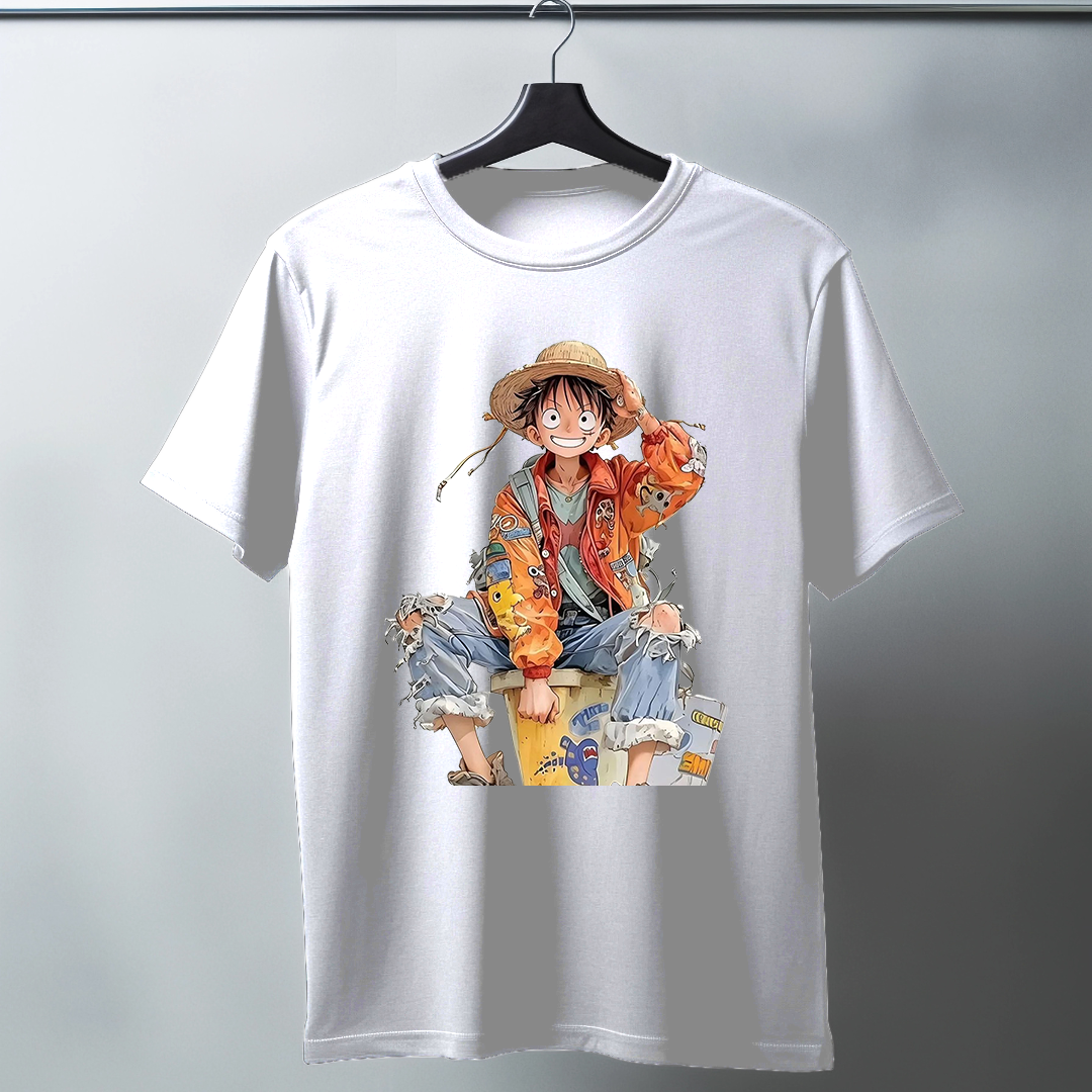 Luffy Art Half Sleeve T-Shirt