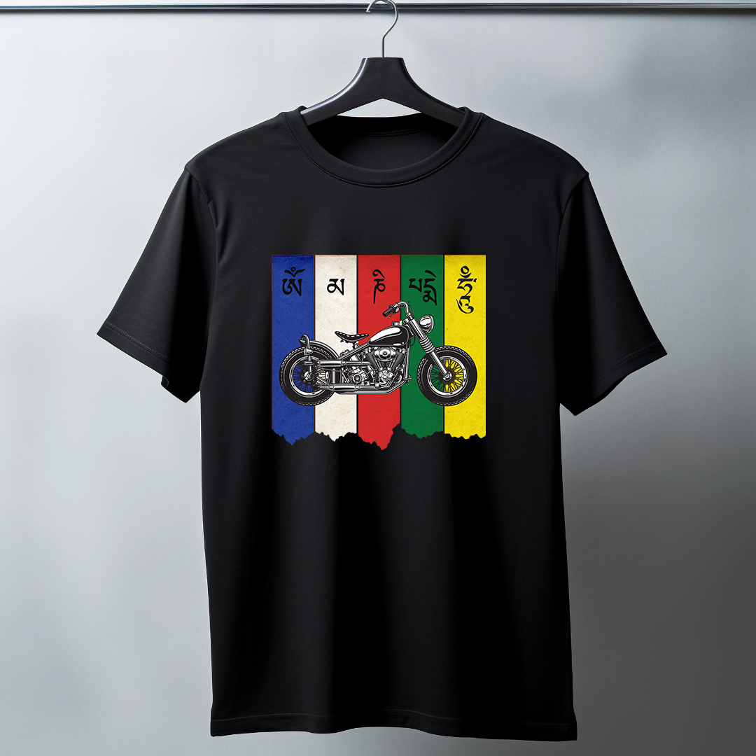 Om Mani Padme Hum Half Sleeve T-Shirt