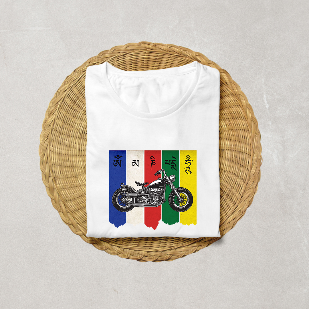 Om Mani Padme Hum Half Sleeve T-Shirt