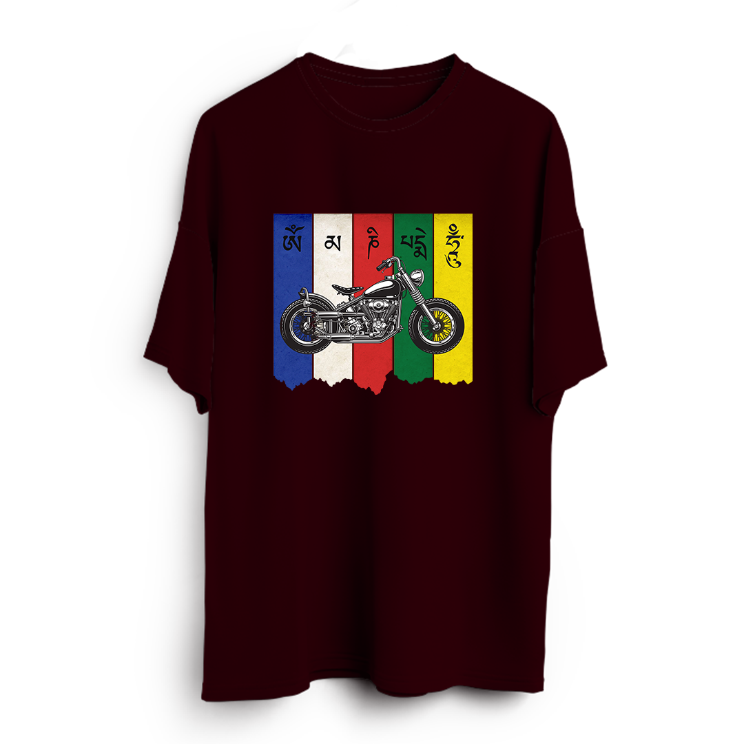 Om Mani Padme Hum Oversized T-Shirt