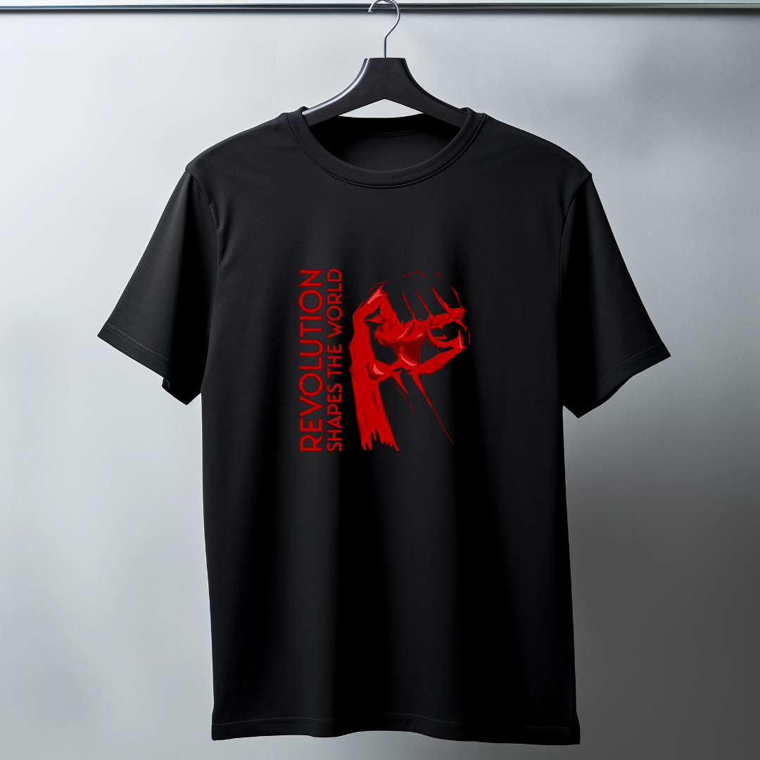 Revolution Shapes The World Half Sleeve T-Shirt