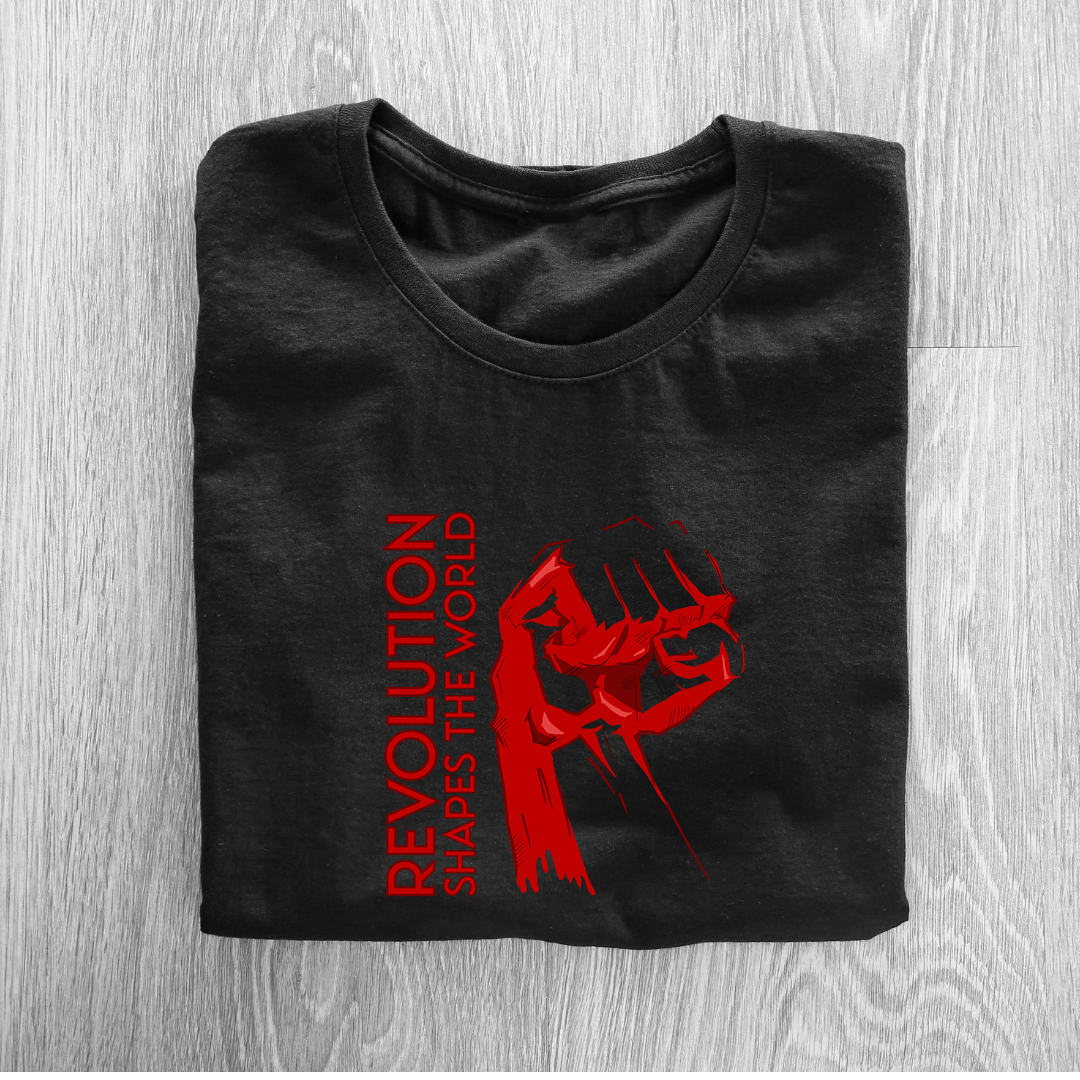 Revolution Shapes The World Half Sleeve T-Shirt