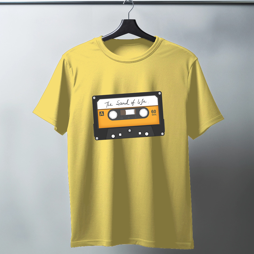 The Sound Of Life Half Sleeve T-Shirt