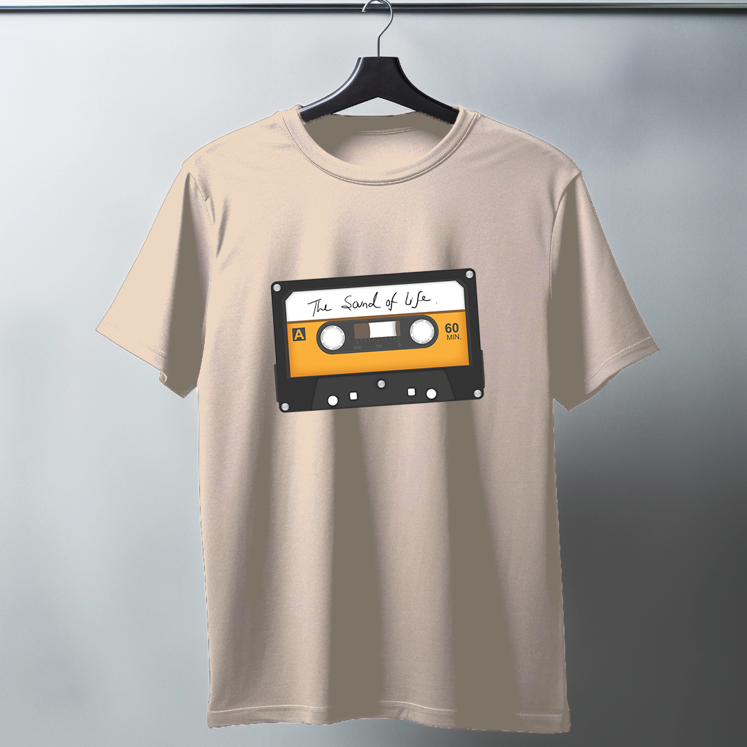 The Sound Of Life Half Sleeve T-Shirt