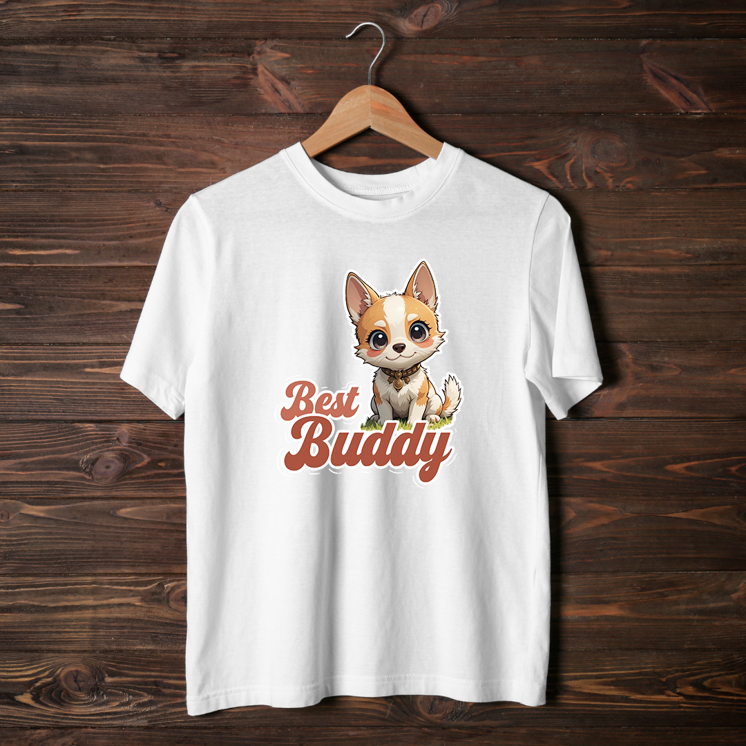 Best Buddy Half Sleeve T-Shirt