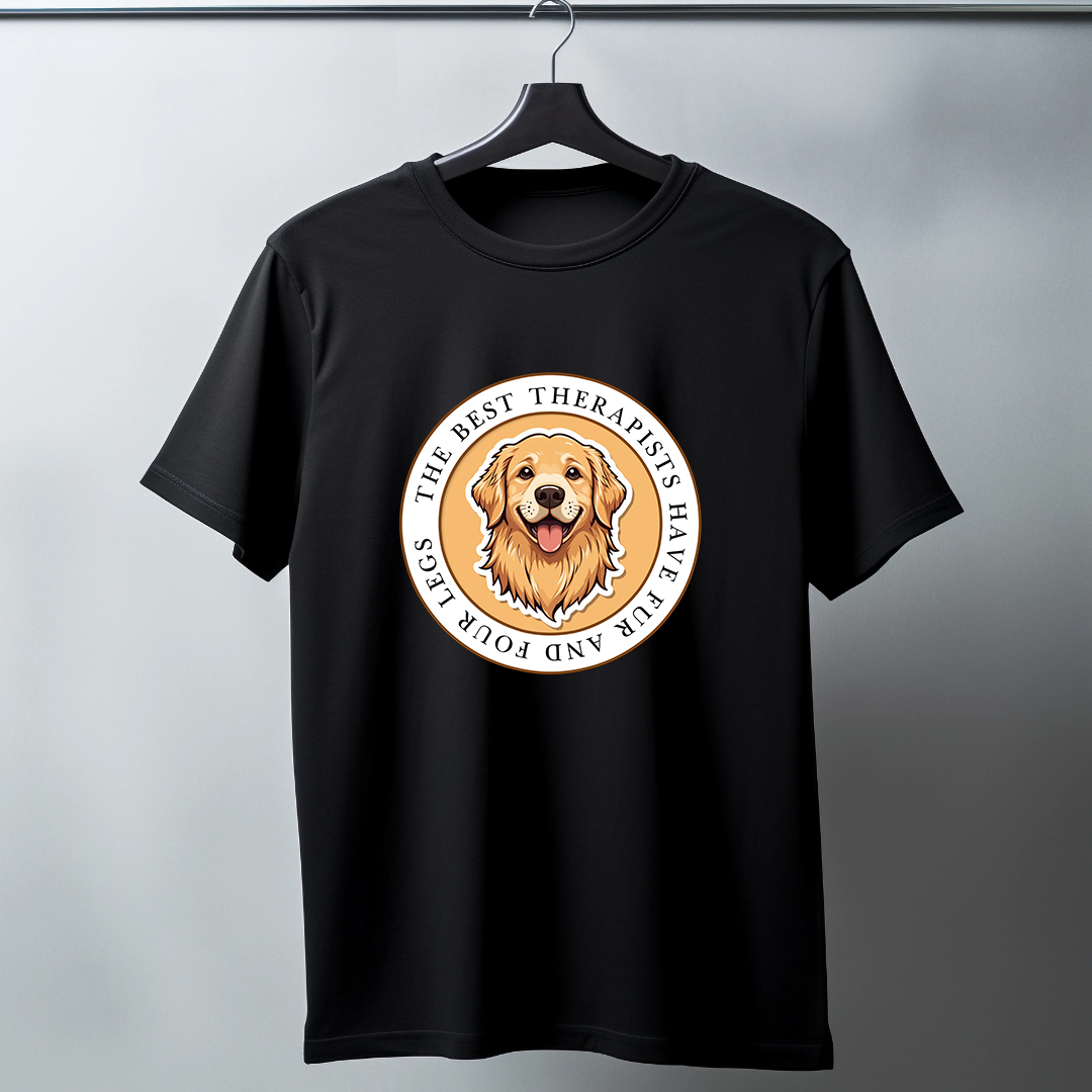 Best Therapists Have Fur And Four Legs Half Sleeve T-Shirt