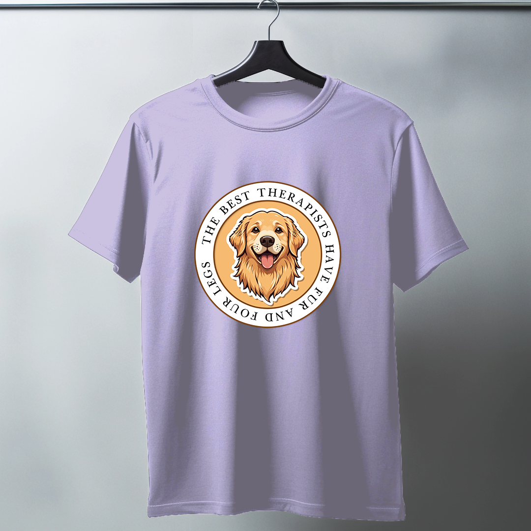 Best Therapists Have Fur And Four Legs Half Sleeve T-Shirt
