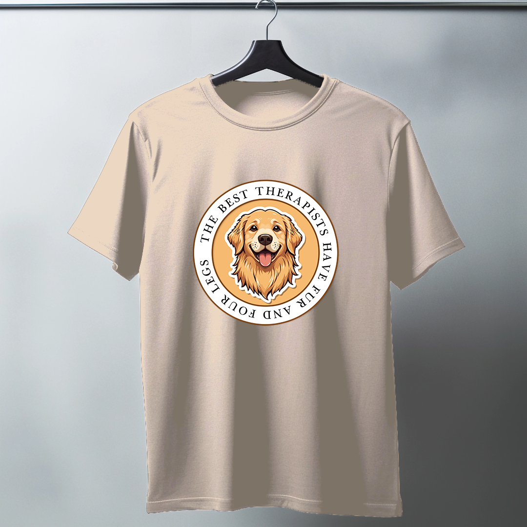 Best Therapists Have Fur And Four Legs Half Sleeve T-Shirt