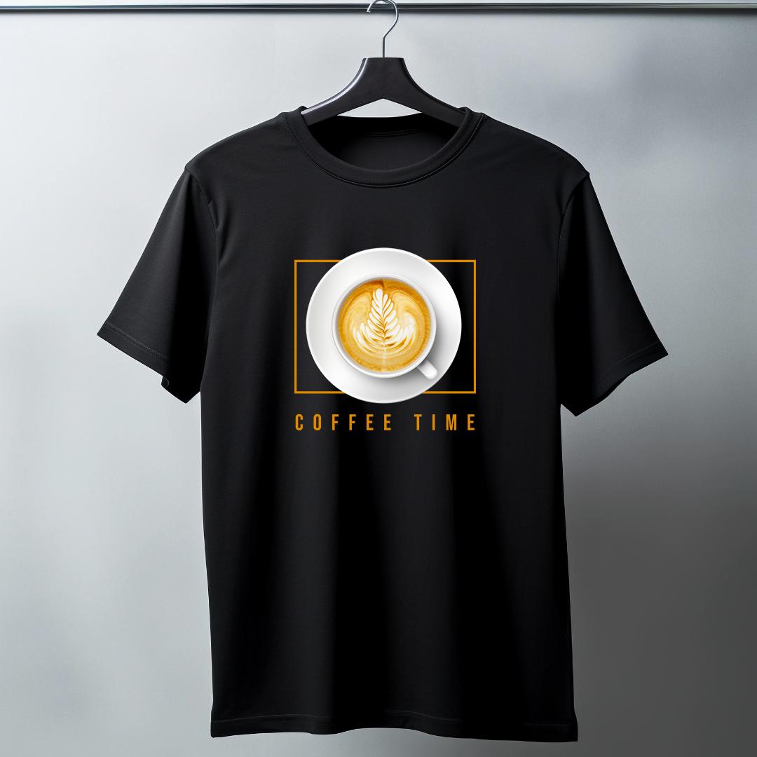 Coffee Time Half Sleeve T-Shirt