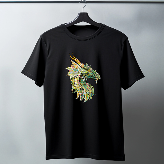Dragon Art Half Sleeve T-Shirt
