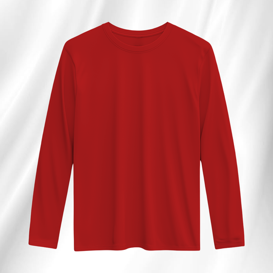 Red Full Sleeve T-Shirt