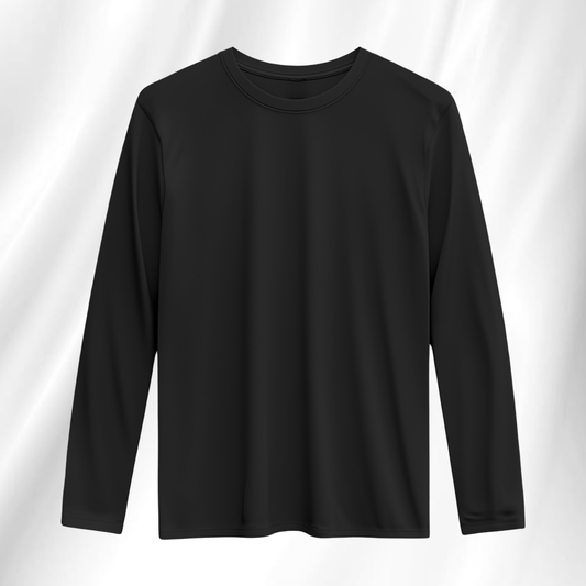 Black Full Sleeve T-Shirt