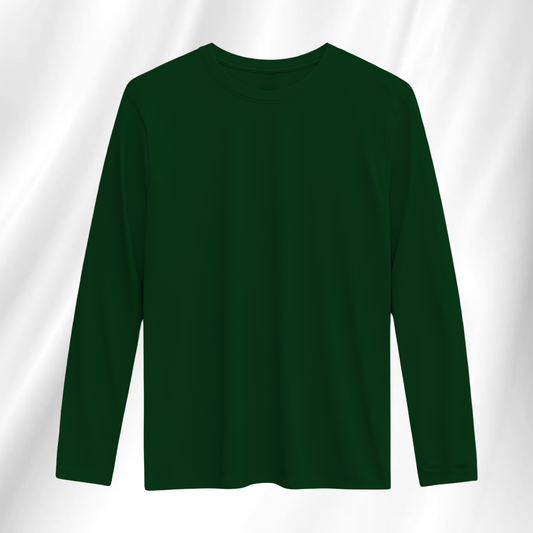Bottle Green Full Sleeve T-Shirt