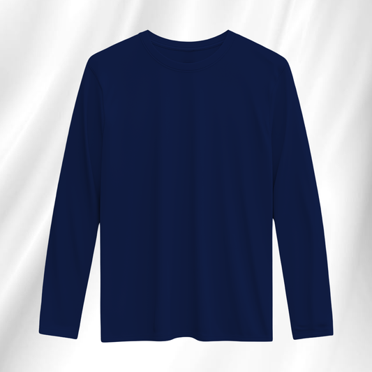 Navy Blue Full Sleeve T-Shirt