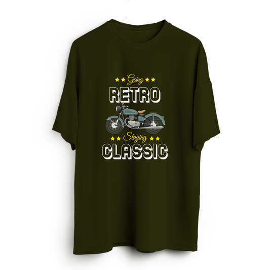 Going Retro Staying Classic Oversized T-Shirt