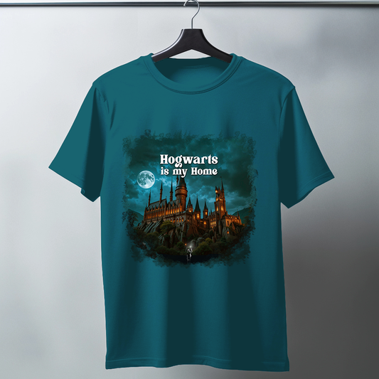 Hogwarts Is My Home Half Sleeve T-Shirt