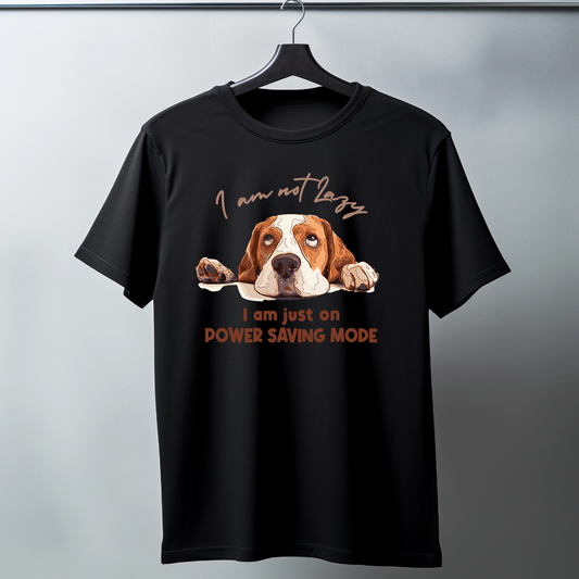I Am Not Lazy Half Sleeve T-Shirt