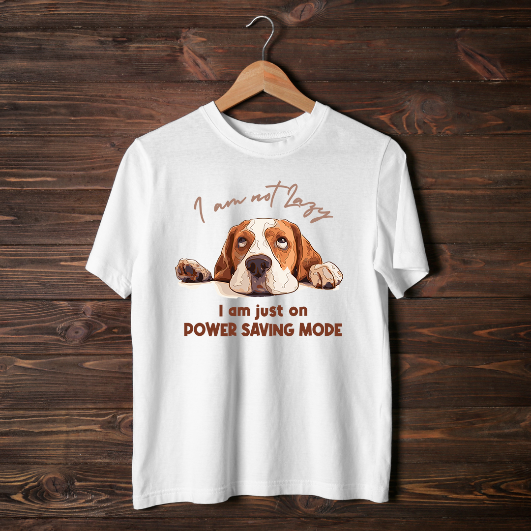 I Am Not Lazy Half Sleeve T-Shirt