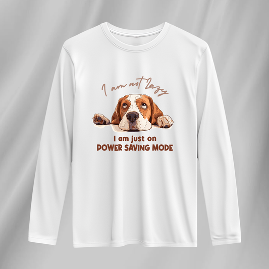 I Am Not Lazy Full Sleeve T-Shirt