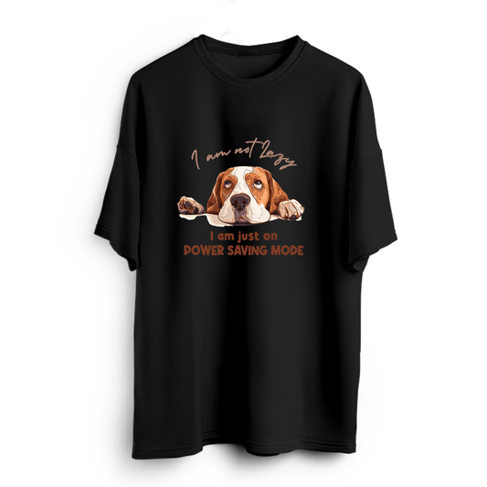 I Am Not Lazy Oversized T-Shirt