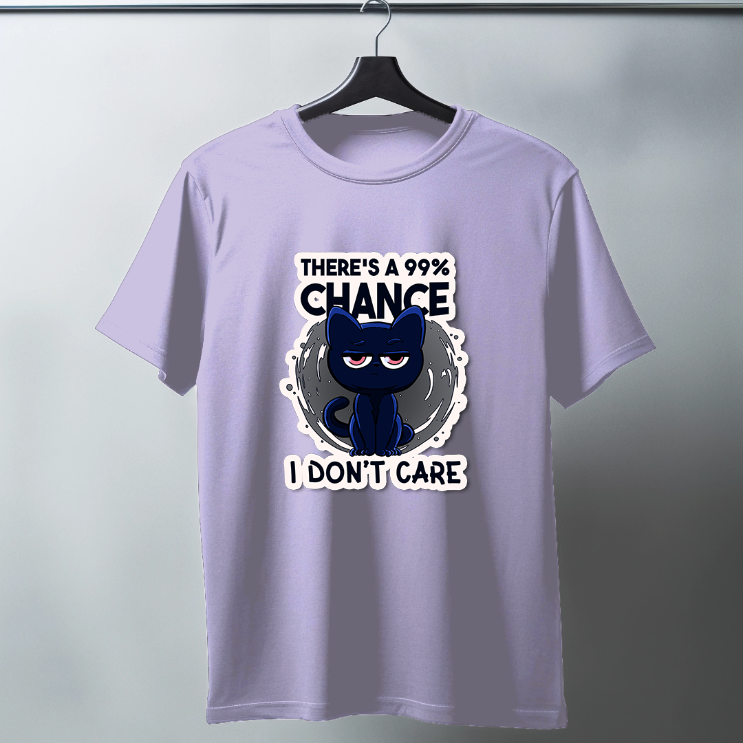 I Dont Care Half Sleeve T-Shirt