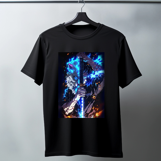Inosuke Art Half Sleeve T-Shirt
