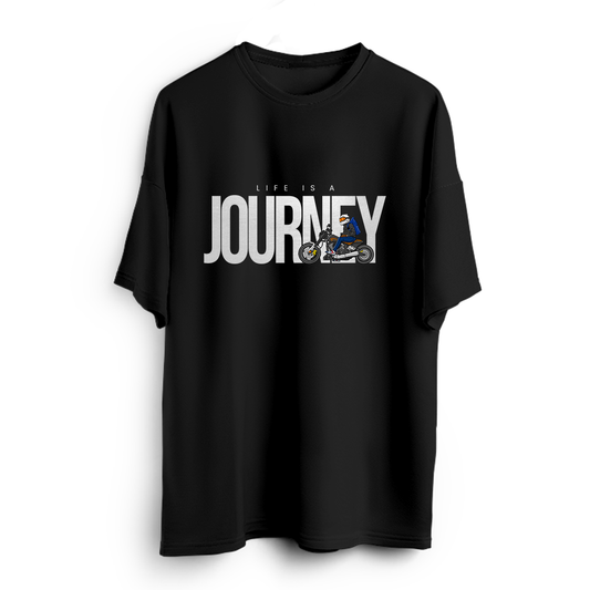 Life Is A Journey Oversized T-Shirt