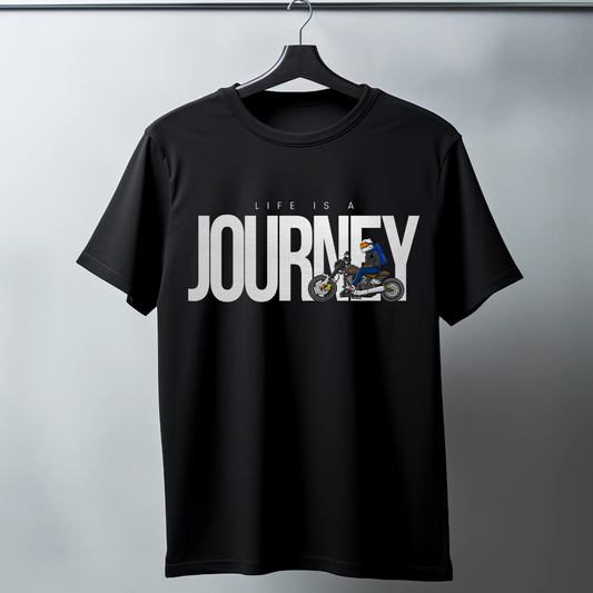 Life Is A Journey Half Sleeve T-Shirt