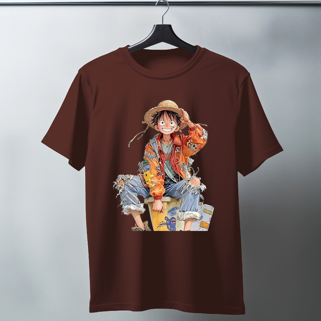 Luffy Art Half Sleeve T-Shirt