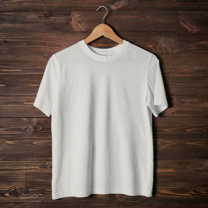 Grey Melange Half Sleeve T-Shirt