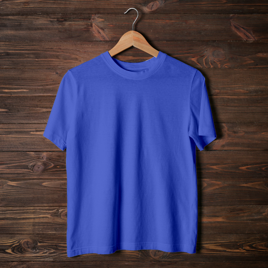 Royal Blue Half Sleeve T-Shirt