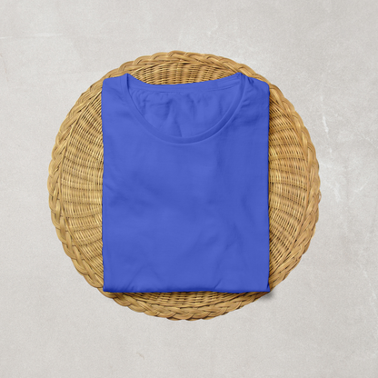 Royal Blue Half Sleeve T-Shirt