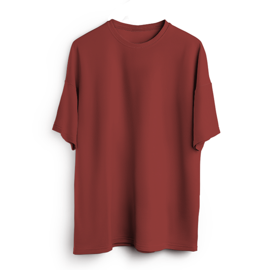 Coral Oversized T-Shirt