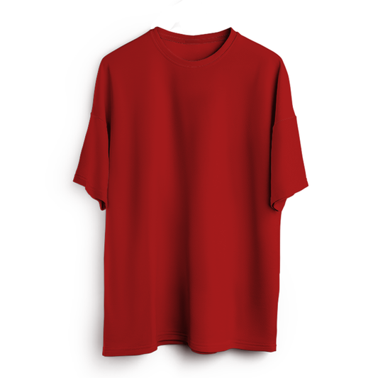 Red Oversized T-Shirt