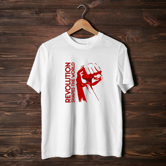 Revolution Shapes The World Half Sleeve T-Shirt