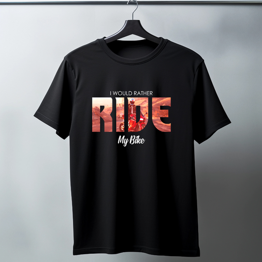 Ride My Bike Half Sleeve T-Shirt