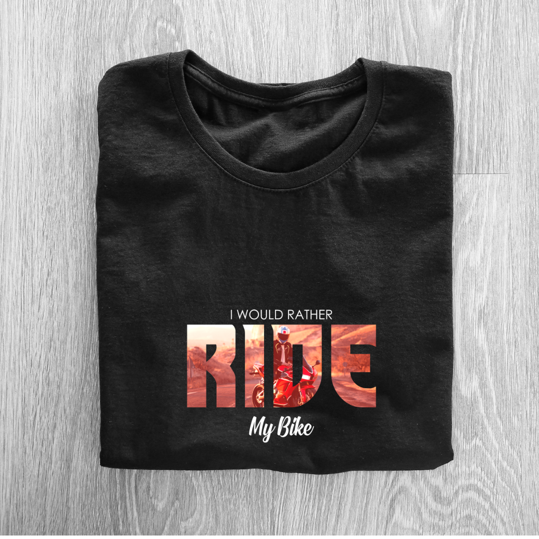 Ride My Bike Half Sleeve T-Shirt