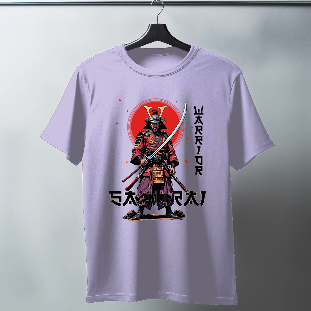 Samurai Art Half Sleeve T-Shirt