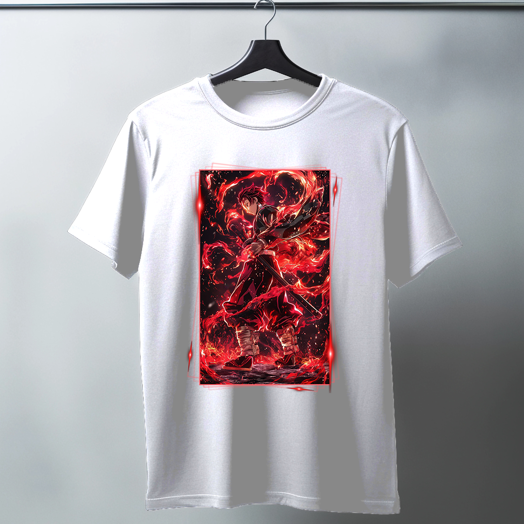 Tanjiro Art Half Sleeve T-Shirt