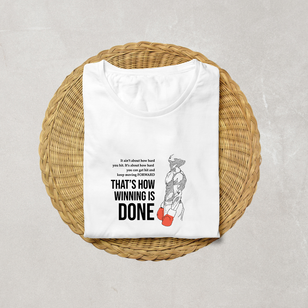 That Is How Winning Is Done Half Sleeve T-Shirt