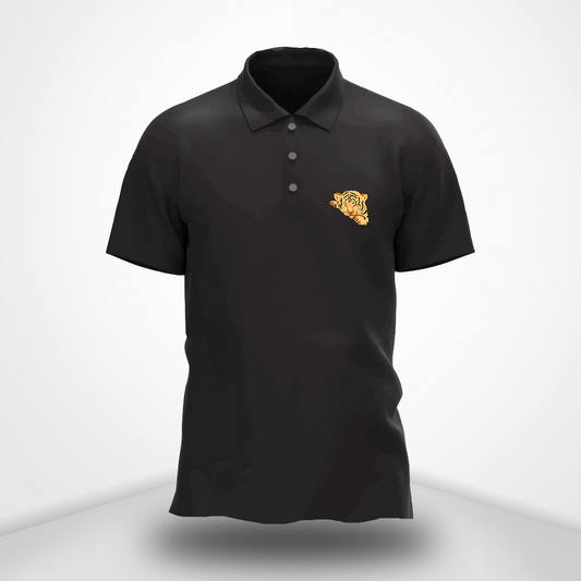 Tiger Cub Polo Neck Half Sleeve T-Shirt