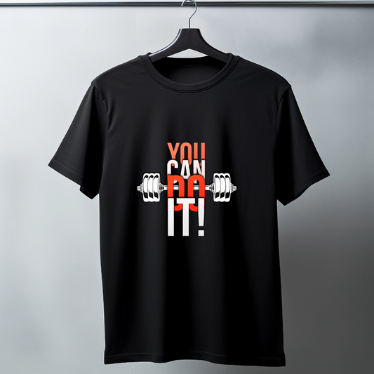 You Can Do It Half Sleeve T-Shirt
