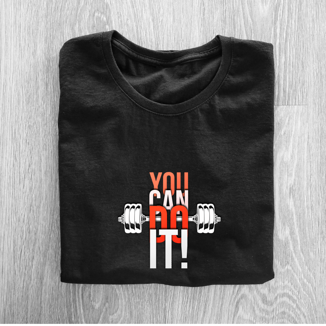 You Can Do It Half Sleeve T-Shirt